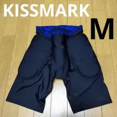 キスマーク　ヒップガード　メンズ　Mサイズ　ブラック×ブルー