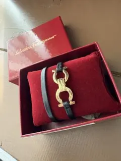 Salvatore Ferragamo レザー ブレスレット
