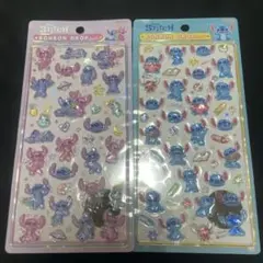 スティッチ ボンボンドロップシール 2枚セットのサムネイル