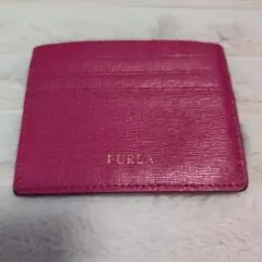 FURLA カードケース パスケース ピンク