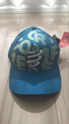 Compressport グラフィックキャップ 青緑
