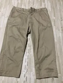 GU ベージュ チノパン メンズ Lサイズ