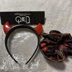 Acid Black Cherry カチューシャ セット ツノ中古コウモリ新品 新品未開封 Acid Black Cherry コウモリカチューシャ Ver2