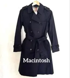 最終お値下　MACKINTOSH マッキントッシュ　ネイビー トレンチコート38