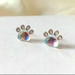 猫 ピアス(両耳用)