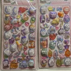 訳あり！2枚　ボンボンドロップシール　ウォーターシール　ちいかわ　うさぎ