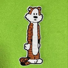 B255 米国　カートン　タイガー　刺繍ワッペン　アイロン