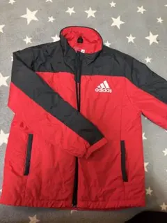 adidas 赤黒 ジャケット 140