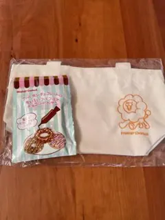 ミスド福袋グッズ トートバッグ& チョコレートペン