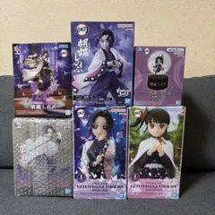 【新品、未開封】　鬼滅の刃 プライズフィギュア　6体セット（胡蝶しのぶ、カナヲ）
