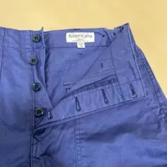 軍パン　ベイカーパンツ　カーゴパンツ　ミリタリー　紺　ネイビー　ズボン