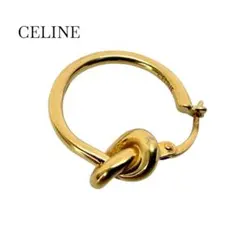 CELINE セリーヌ フープピアス ノット 片耳 ゴールドのサムネイル