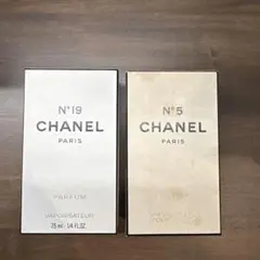 CHANEL N°5 & N°19 香水セット 75ml & 6ml