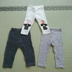 ベビー レギンス パンツ 80 ３点セット