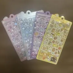 ボンボンドロップシール　しまえな、はちみつ、にーはお、ゆにこんオリジナル　4種