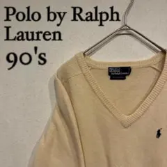 Polo by Ralph Lauren ポニー刺繍 ラムウール ニット