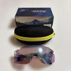 【美品】AirFly（エアフライ）サングラス AF-301 C-2BK