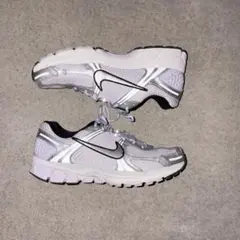 Nike Metallic Silver Tech Sneaker