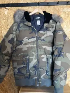 THE NORTH FACE 迷彩 ダウンジャケット XL/TG