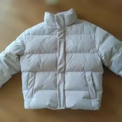 GUESS パファージャケット ライトグレー