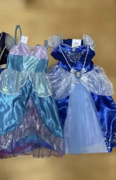 ハロウィン コスプレ ディズニープリンセス コスチューム 2着セット