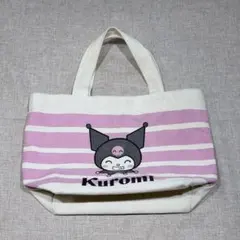 美品★サンリオ　クロミちゃん　手提げバック　バック　小物入れ