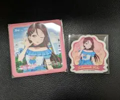 ラブライブ！サンシャイン!! ららぽーと沼津 コースター ステッカー 梨子