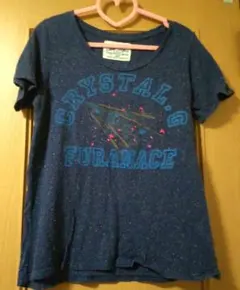 CUBE SUGAR 半袖Tシャツ ネイビーのサムネイル