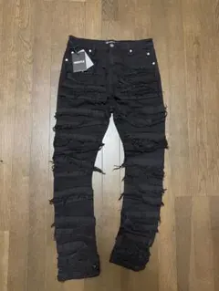 新品】 VALABASAS バラバサス スキニーデニム ブラック サイズ30