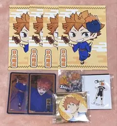 【ハイキュー!!】日向翔陽 ハイキュー!!夏祭り 特典 アクキー 缶バッジ