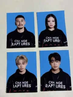 CHANGE RAPTURES 証明写真風ステッカー