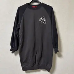 tepipi armario 黒 長袖スウェットワンピースM