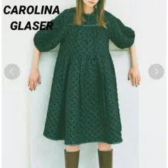 CAROLINA GLASER カロリナ グレイサー ボリューム袖 ワンピースのサムネイル