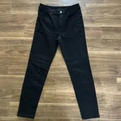 GU ウルトラストレッチ スキニー ジーンズ ブラック 64cm 股下64cm