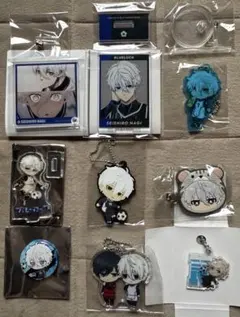 ブルーロック 缶バッジ アクリルスタンド まとめ売り 凪誠士郎 ブルーロック 凪誠士郎 イベント アクリルスタンド カフェ 缶