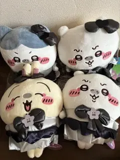 【未使用】ちいかわ 超まじかるちいかわ 悪バージョンBIGぬいぐるみ 4個セット