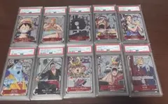 PSA10&9 ワンピース 25周年 プレミアムカードコレクション 麦わらの