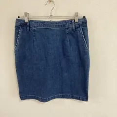 NATURAL BEAUTY BASIC デニムスカート　Lサイズ