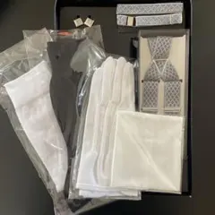 新郎　結婚式ブライダル　小物セット　モーニング