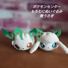 ポケモンセンター　もちむにぬいぐるみ　雪うさぎ　セット 2026年最新】雪うさぎのポケモングッズの人気アイテム - メルカリ