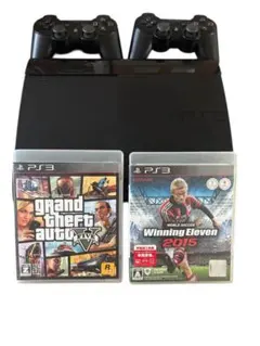 PlayStation 3 本体 コントローラー2個 ゲーム2本