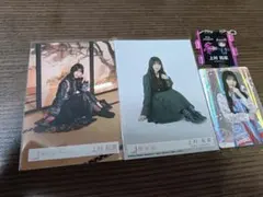 櫻坂46 上村莉菜 グッズ(生写真、ローソントレカ、キーホルダー)