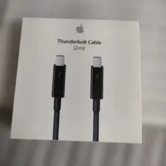 Apple Thunderbolt Cable 2m　ブラック MF639ZMのサムネイル