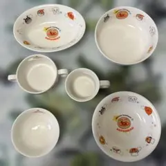 それいけ！アンパンマン 食器6点セット 陶器