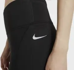 Nike ブラック フィットネスタイツ