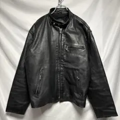 NEO BLOOD レザーシングルライダースジャケット　35