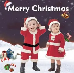 サンタ服 キッズ クリスマス コスプレ チビサンタ ベビー サンタ