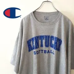 即購入可　チャンピオン 半袖 Tシャツ　グレー　ビッグシルエット　ＸＸＬ