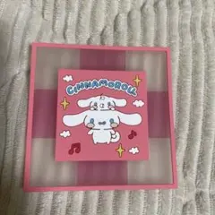 サンリオキャラクターズCLEARSQUARE グミ　コースター　シナモンロール