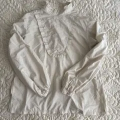 Johnbull フリル リップストップブラウス Mのサムネイル